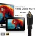 Yellow-Price Braided 3FT High Speed Micro-HDMI (Type D) to HDMI (Type A) Cable 3D & 4K Resolution Ready with Ethernet for HTC/Motorola